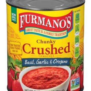 Chunky Crushed Tomatoes with Basil, Garlic & Oregano