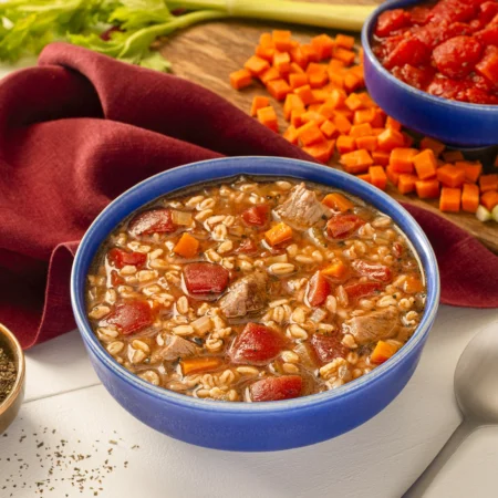 Beef & Farro Soup