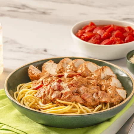 Creamy Chicken and Herb Pasta