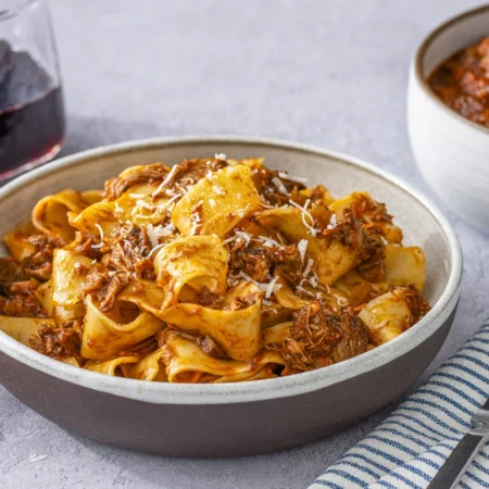 Lamb Ragu with Pappardelle & Pecorino 